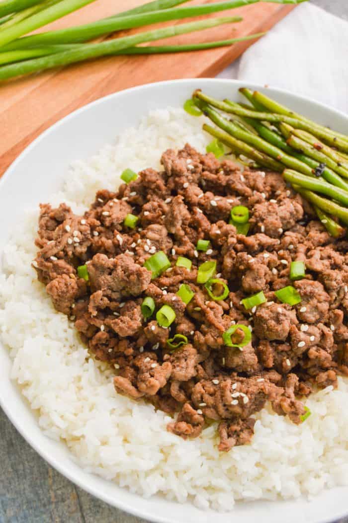 Asian Ground Beef