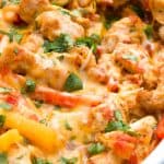 Baked Chicken Fajitas