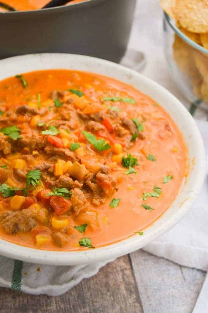 Cheesy Taco Soup