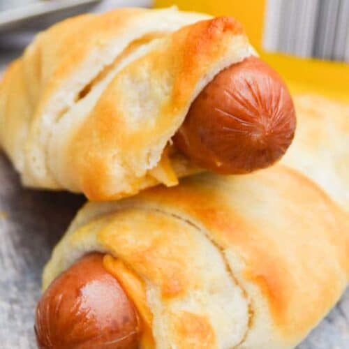 Cheesy Hot Dog Roll Ups