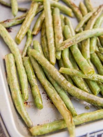 Roasted Ranch Green Beans