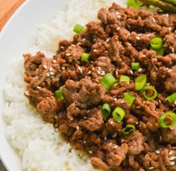 Asian Ground Beef