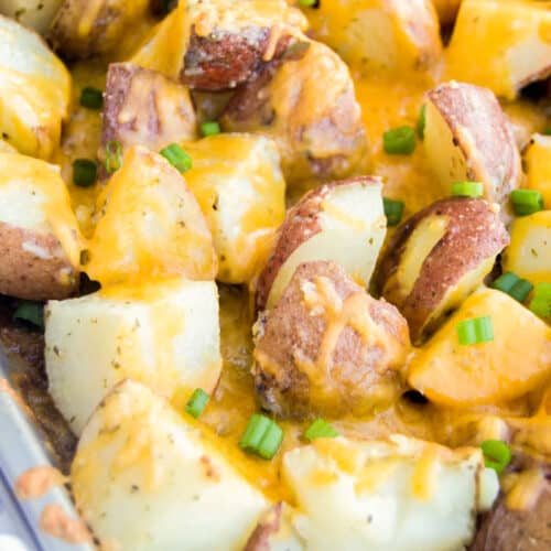 Sheet Pan Cheesy Ranch Potatoes