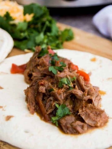 Slow Cooker Steak Fajitas