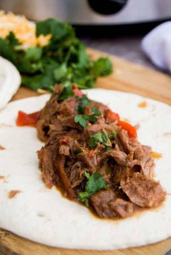 Slow Cooker Steak Fajitas