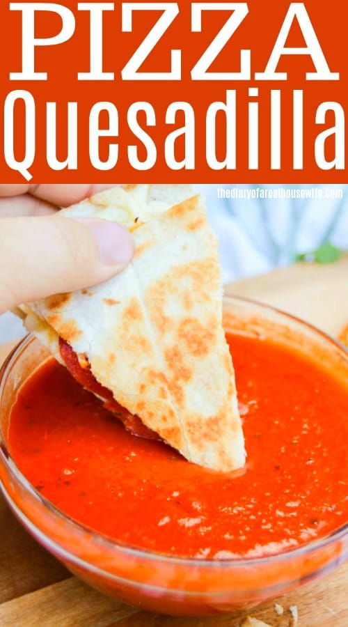Pizza Quesadilla