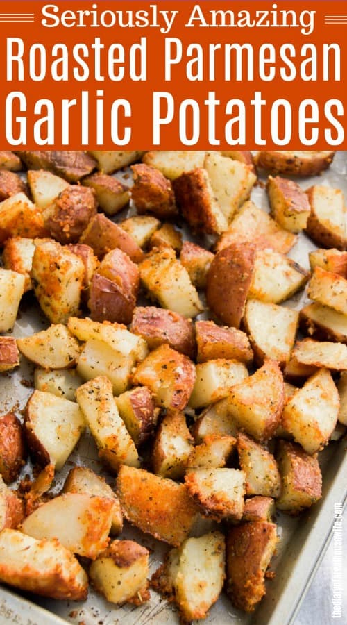 Roasted Parmesan Garlic Potatoes