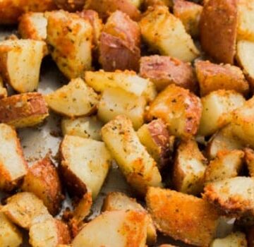 Roasted Parmesan Garlic Potatoes