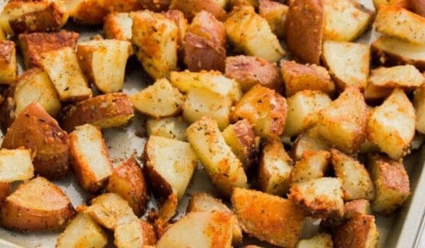 Roasted Parmesan Garlic Potatoes