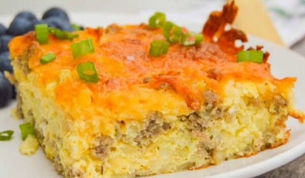 sausage has brown casserole