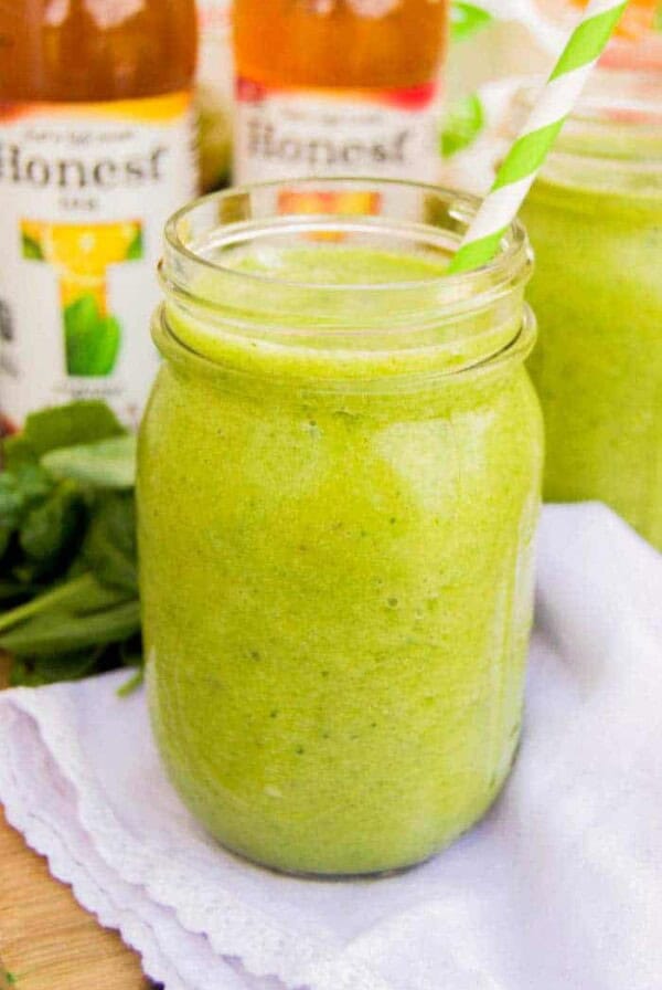 Mango Pineapple Green Tea Smoothie