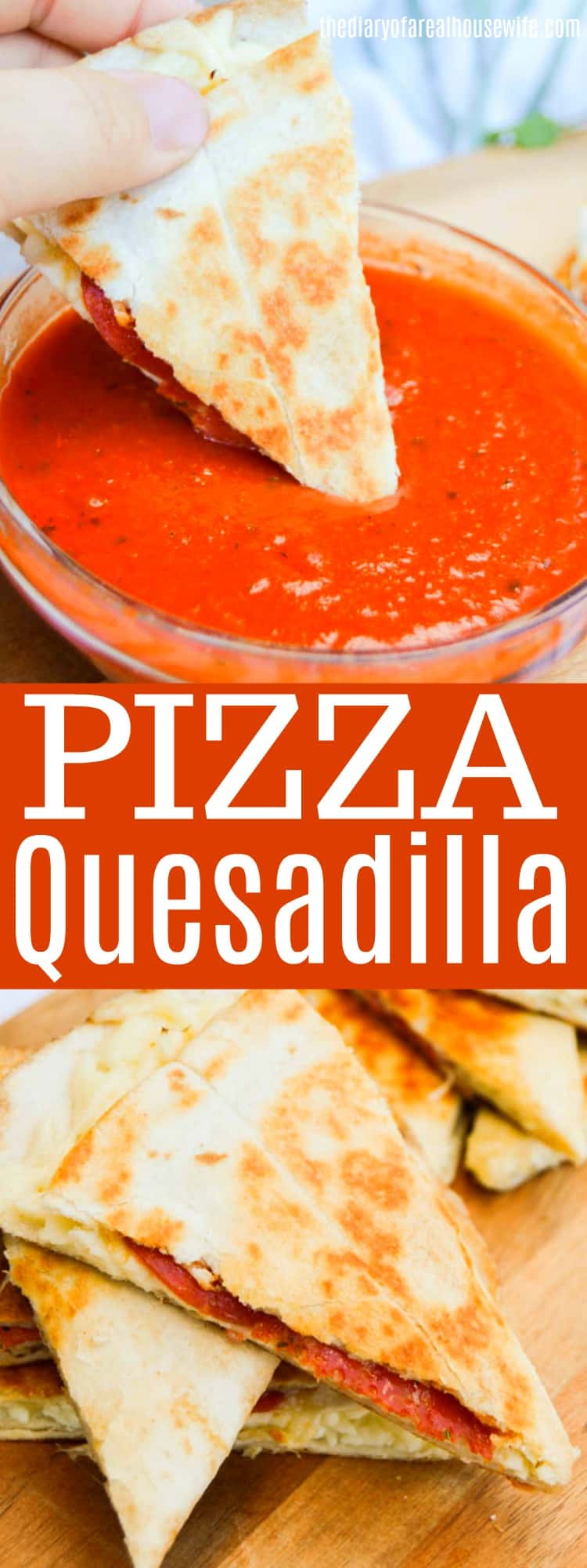 Pizza Quesadilla • The Diary of a Real Housewife