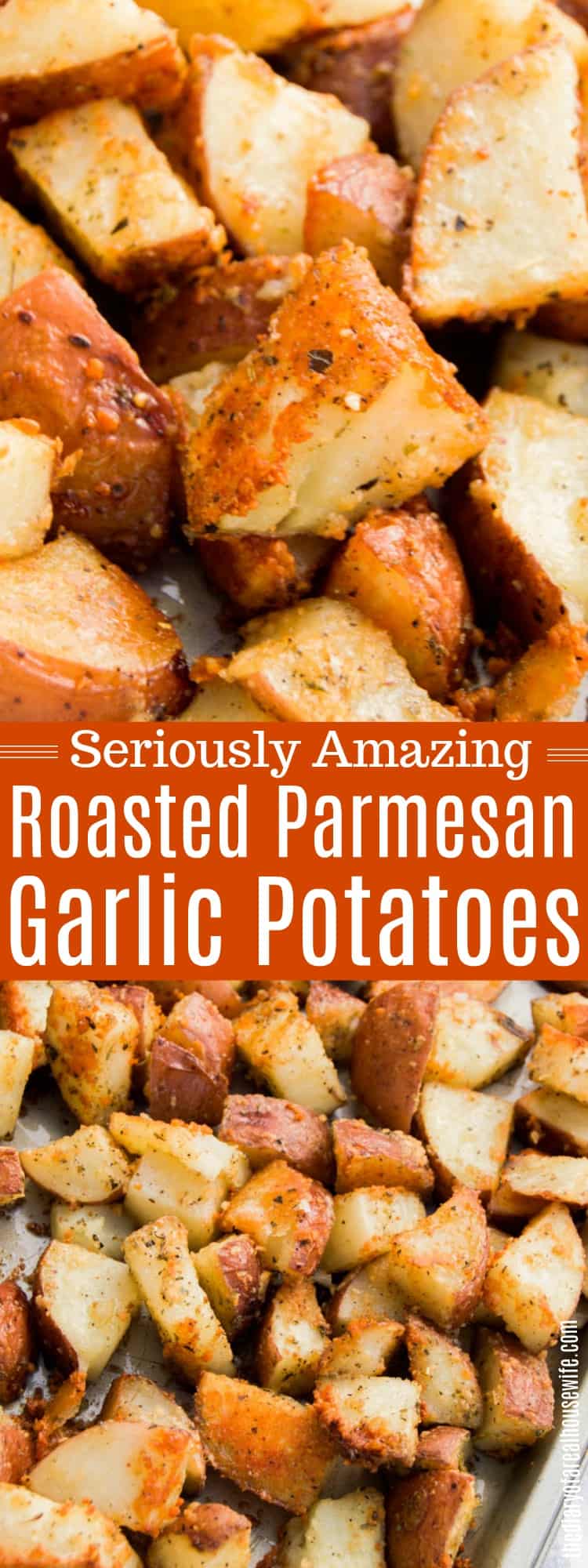 Roasted Parmesan Garlic Potatoes