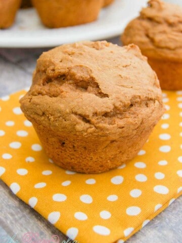 2 Ingredient Pumpkin Spice Muffins