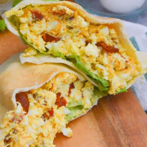 Cheddar Bacon Egg Salad