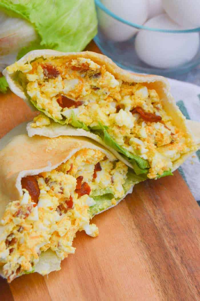 Cheddar Bacon Egg Salad