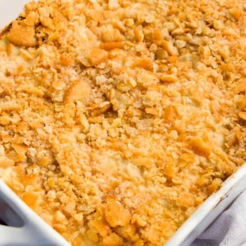 Ritz Cracker Chicken Casserole