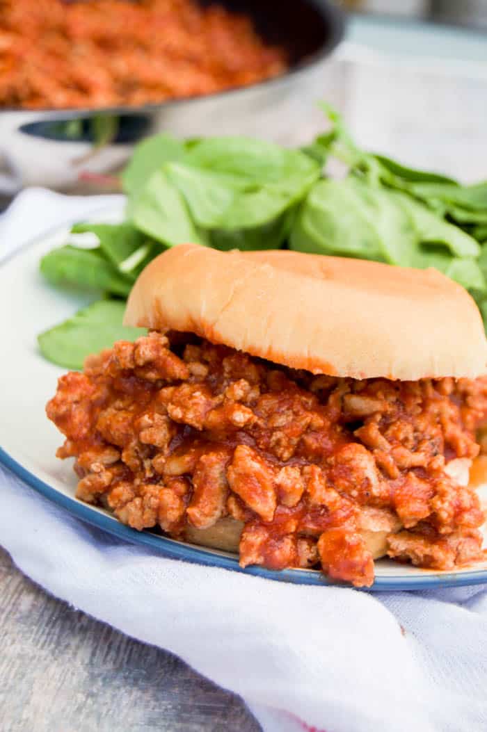 Ground Turkey Sloppy Joes • The Diary of a Real Housewife