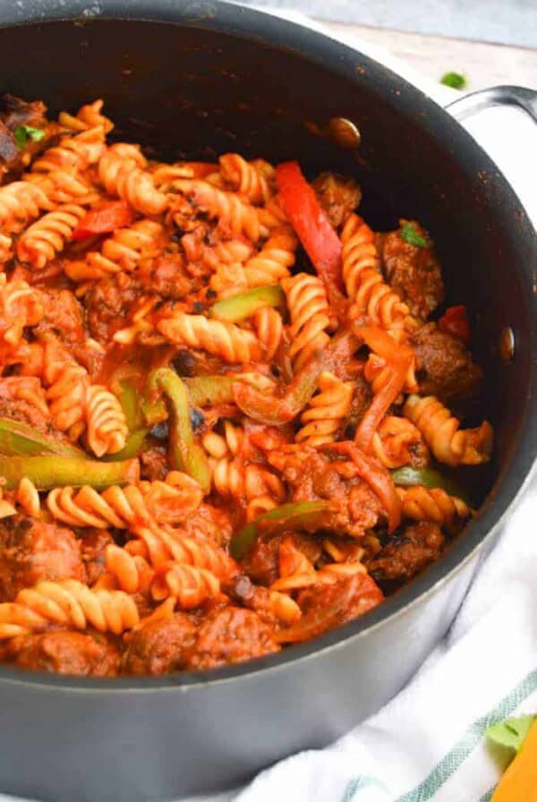 Italian Sausage and Pepper Rotini