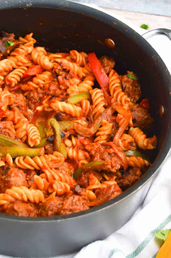 Italian Sausage and Pepper Rotini