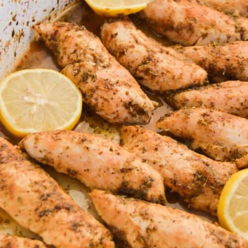 Lemon Pepper Chicken Tenderloins