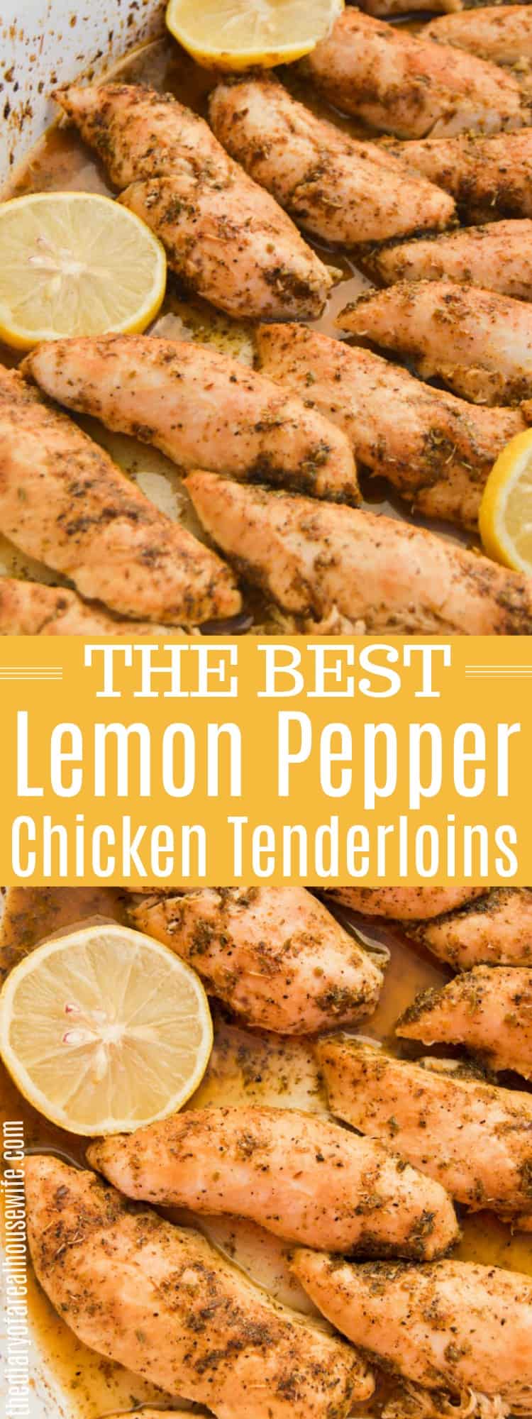 Lemon Pepper Chicken Tenderloins