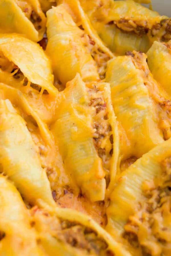 Cheeseburger Stuffed Shells