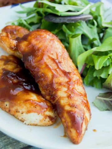 Baked BBQ Chicken Tenders