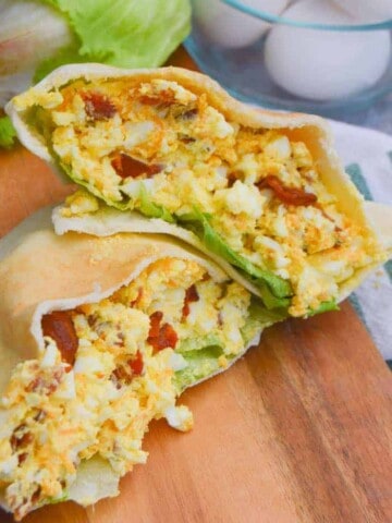 Cheddar Bacon Egg Salad