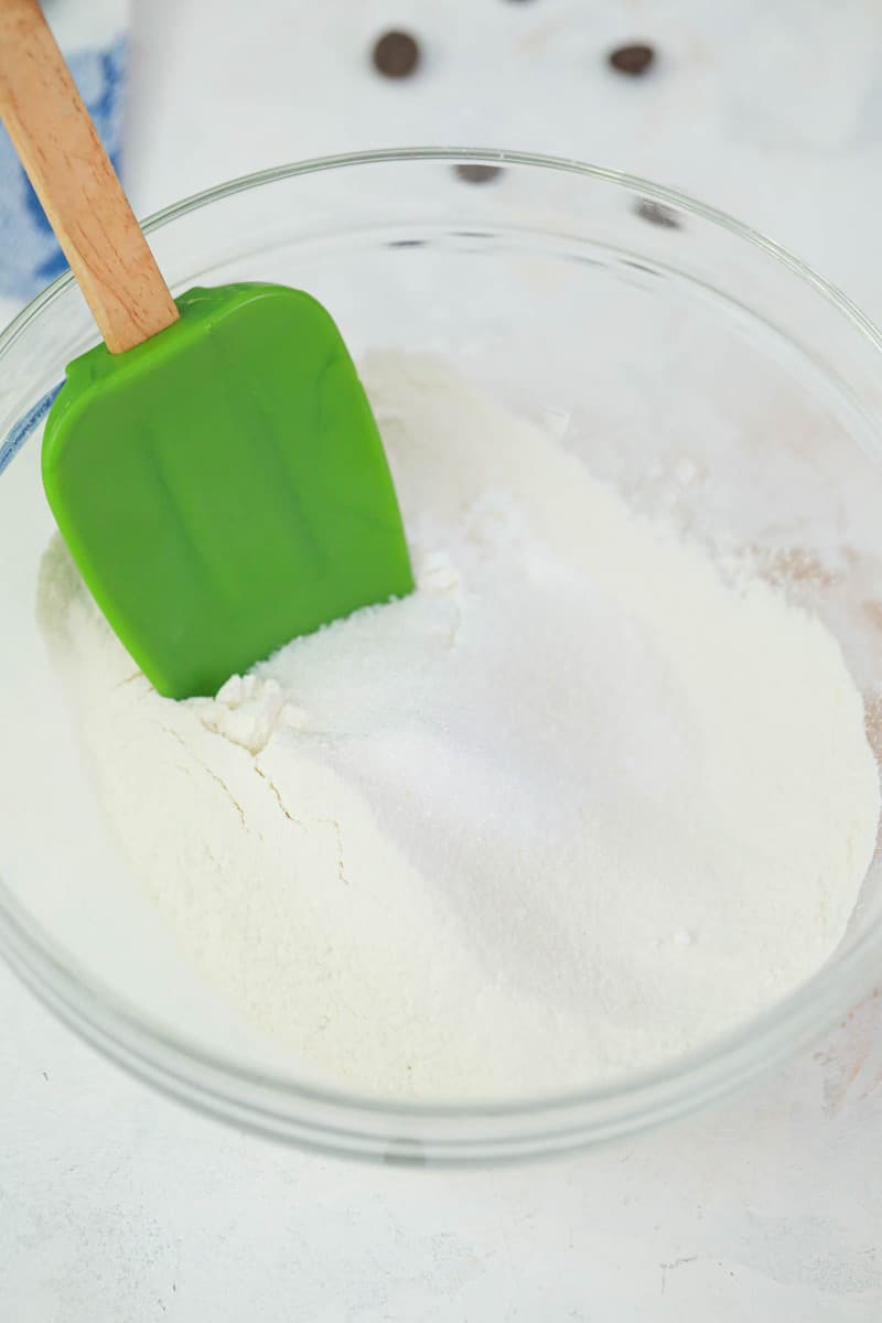 flour in bowl