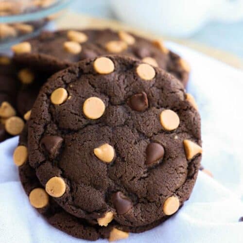 Chocolate Peanut Butter Chip Cookie