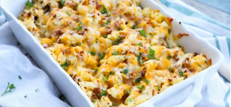 Chicken Bacon Ranch Casserole • The Diary of a Real Housewife