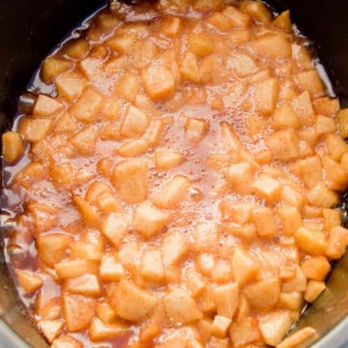 Slow Cooker Apple Pie Filling