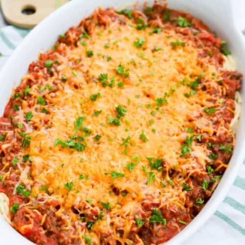 Spaghetti Casserole • The Diary of a Real Housewife