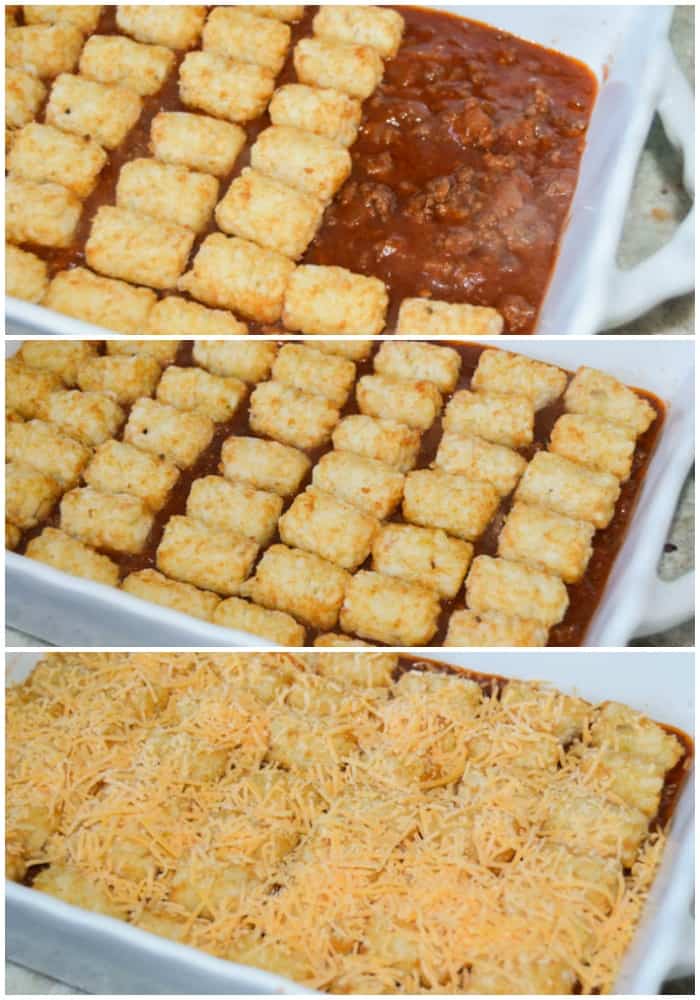 Tater Tot Sloppy Joe Casserole