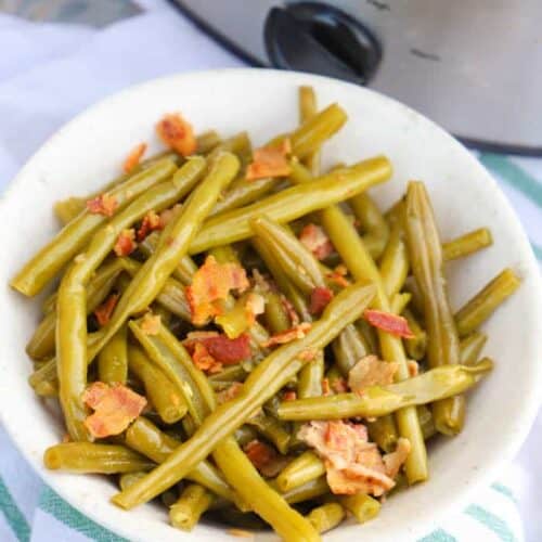 Slow Cooker Green Beans