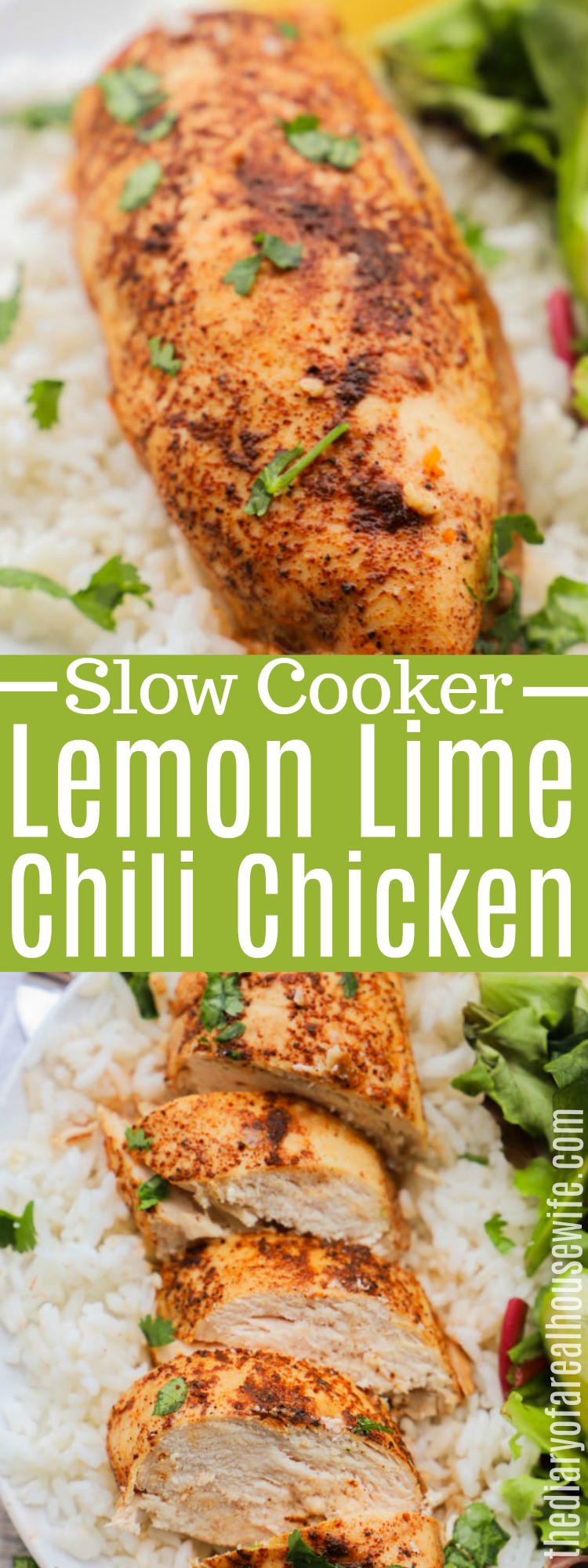 Slow Cooker Lemon Lime Chili Chicken