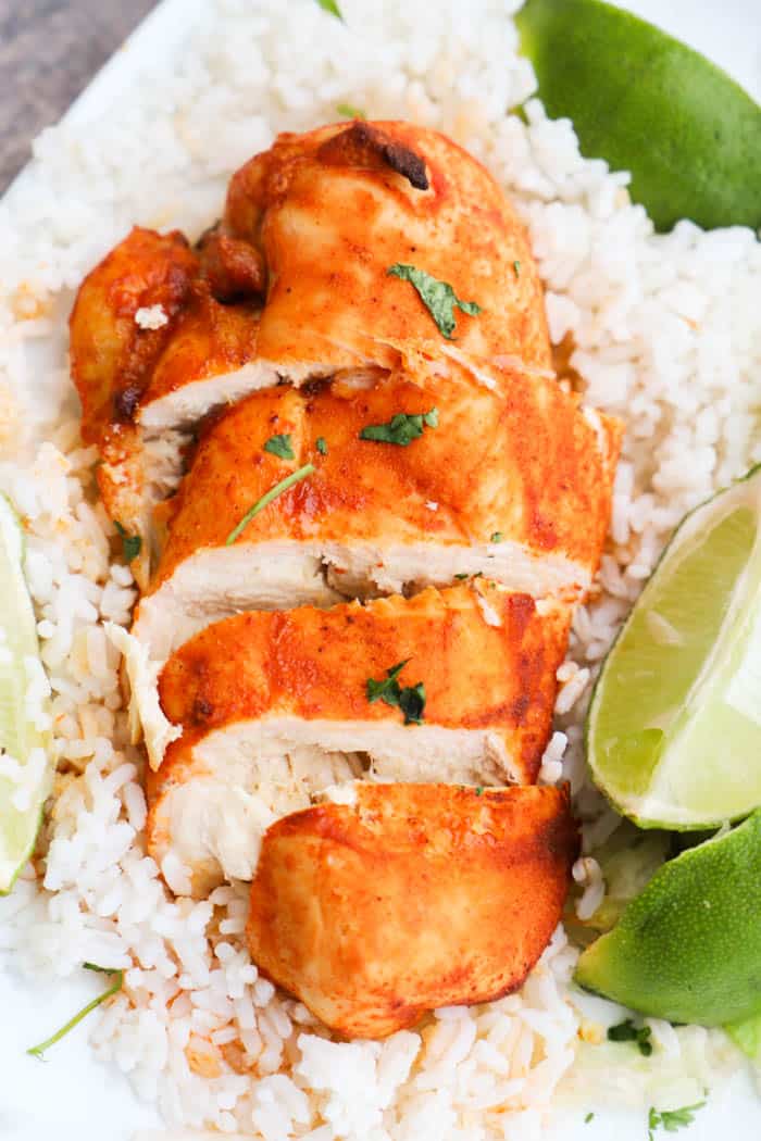 Baked Taco Lime Chicken Breast