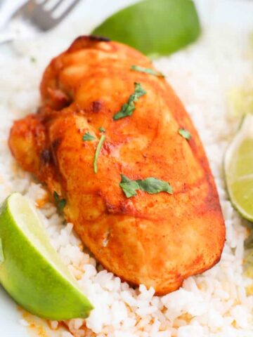 Baked Taco Lime Chicken Breast
