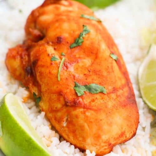 Baked Taco Lime Chicken Breast