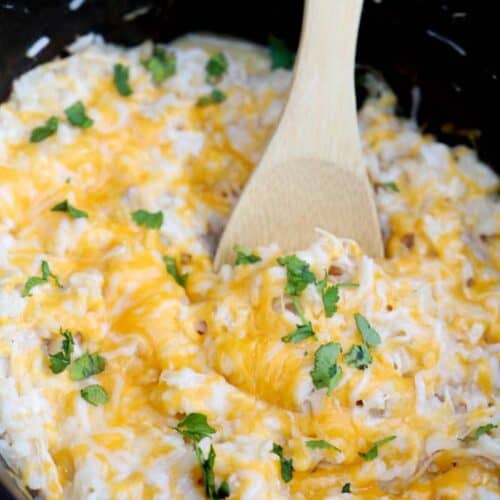 Slow Cooker Chicken and Rice Casserole