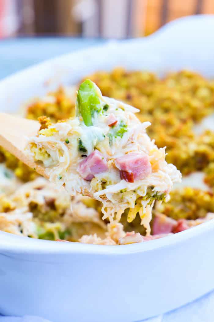 Chicken Cordon Bleu Casserole