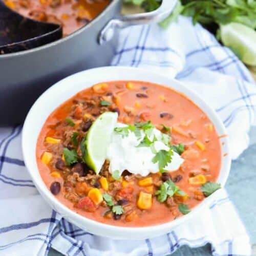 Creamy Taco Soup