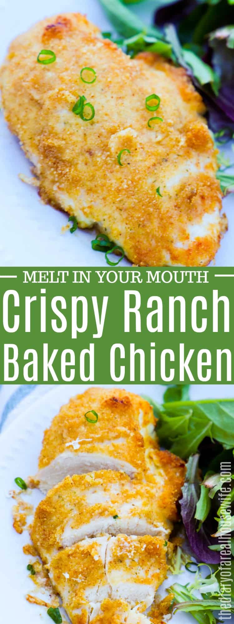 Crispy Ranch Baked Chicken