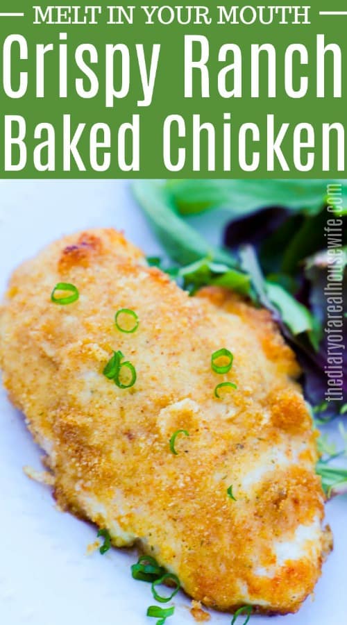 Crispy Ranch Baked Chicken