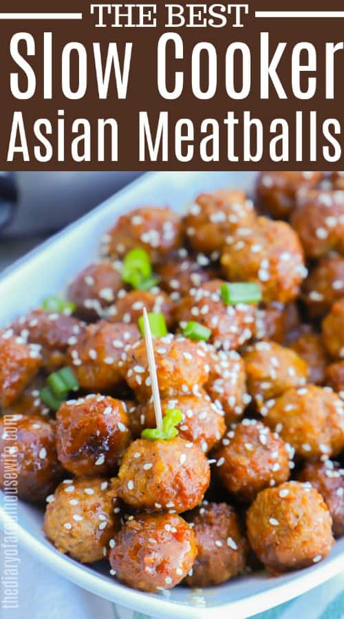 Slow Cooker Asian Meatballs