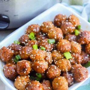 Slow Cooker Asian Meatballs