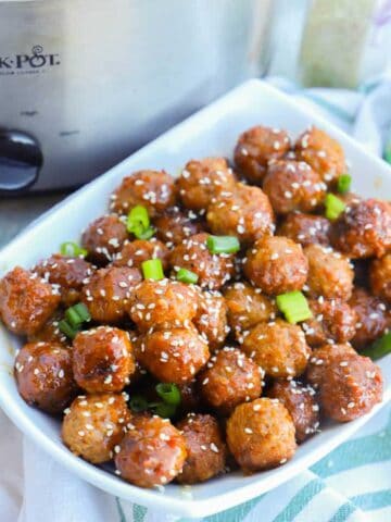 Slow Cooker Asian Meatballs