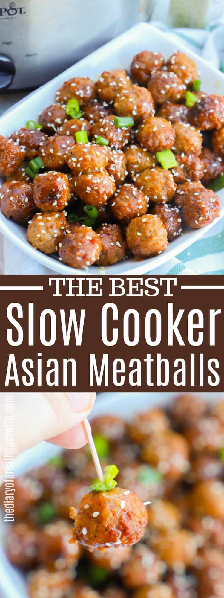 Slow Cooker Asian Meatballs