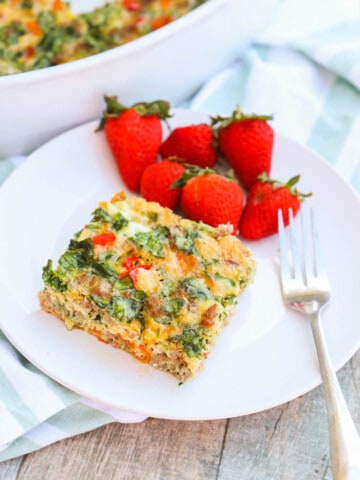 Make Ahead Low Carb Breakfast Casserole